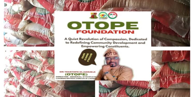 Eid Mubarak: OTOPE Foundation Extends Sallah Cheer with Food Distribution to Egbeda, Ona-Ara Residents