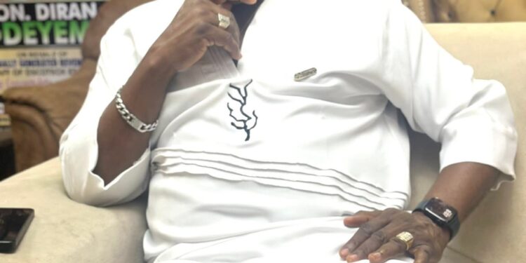 Diran Odeyemi: Long in Tongue, Short in hand.