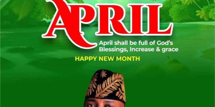 *“New Month, Renewed Commitment: We Will Continue to Build a Better Akinyele for All”- Akinyele Council Boss, Hon Akinwole Akinleye Welcomes Akinyele residents to April.*