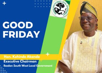 IBSWLG Chairman, Akande Extends Greetings to Christians on Good Friday 