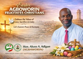 *Easter: Agboworin Felicitates Christians, Calls For Renewed Commitment To Peace, Unity*