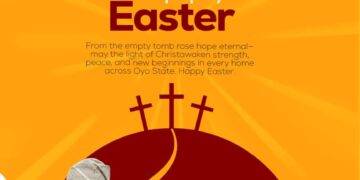 *“Easter Calls Us to Embrace Unity, Love, and Collective Progress”, Akinyele Council Boss, Hon. Akinwole Akinleye sends Easter Message to Residents.*