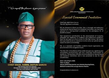 Private School Owners Set to Confer “Doctor of Excellence” Award on Jubril Dotun Sanusi