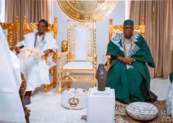 Jubril Dotun Sanusi Congratulates Olubadan, Oba Ladoja, on Inauguration of Ibadan Community Guard, Unveiling of “Gaari Ibadan” Initiative