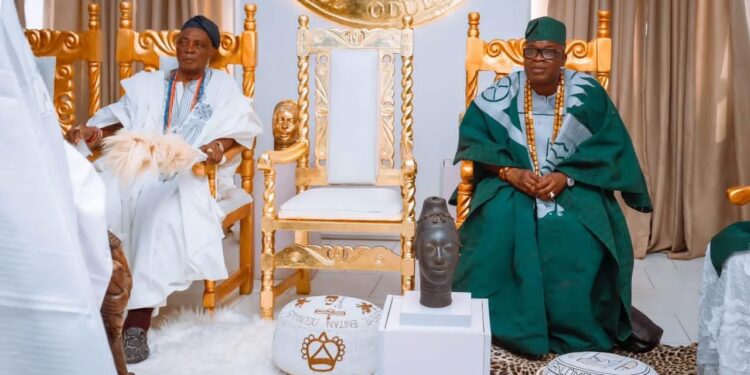 Jubril Dotun Sanusi Congratulates Olubadan, Oba Ladoja, on Inauguration of Ibadan Community Guard, Unveiling of “Gaari Ibadan” Initiative