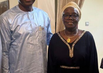 Just In: Seyi Makinde Visits Rt Hon Mulikat Akande-Adeola (Former National Assembly House Leader) at Her Maitama Residence In Abuja