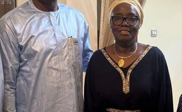 Just In: Seyi Makinde Visits Rt Hon Mulikat Akande-Adeola (Former National Assembly House Leader) at Her Maitama Residence In Abuja