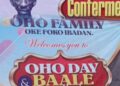 Foko Agog for Oho Day as Chief Banmeke to Be Installed Baale Agbole Oho