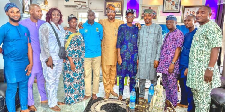 Ona-Ara Chief of Staff, Council Secretary and Supervisory Councilors Pay Hon. OTOPE Congratulatory Visit, Pledge Institutional Support Ahead of 2027
