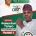 **Animasahun Taiwo Declares Candidacy for Councillorship Position in Ward 7, Ibadan South West Local Government Area**