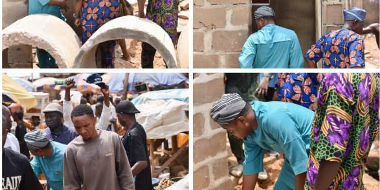Adebisi Brings Dignity To Bode Market With Market Facilities; Inspects Ultra-Modern Toilets, Baths for Traders