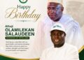 *Engr. Toheeb Adegoke ADLAT Celebrates Alhaji Olamilekan Salaudeen, Eulogizes His Steady Leadership and Lasting Impact in Oyo PDP*