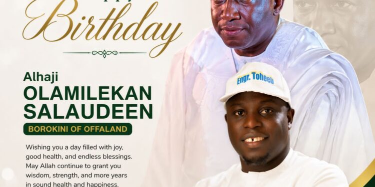 *Engr. Toheeb Adegoke ADLAT Celebrates Alhaji Olamilekan Salaudeen, Eulogizes His Steady Leadership and Lasting Impact in Oyo PDP*