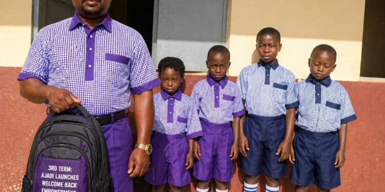 Third Term Resumption: Ajadi Launches Back-to-School Support for 200 Pupils in Ibadan