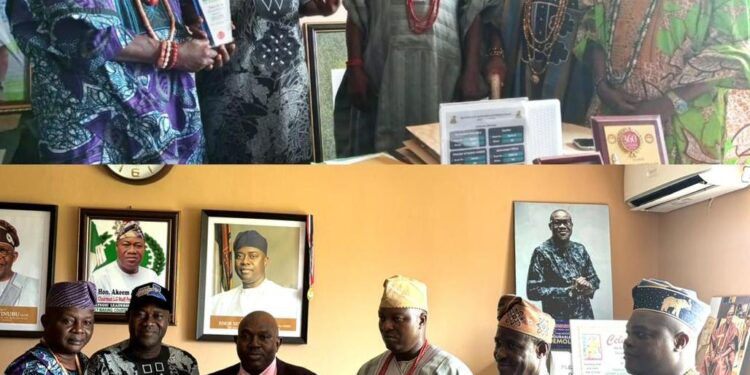 LGSPB Boss, Ige Honoured for Good Governance at 9th Igbo Elerin Day