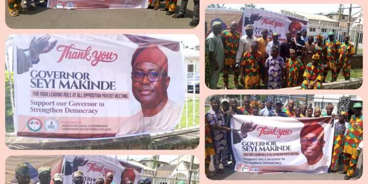 Forum of local government Assistants Secretaries(FOLGAS) Hail Makinde Over Hosting of Opposition Parties’ Meeting in Ibadan