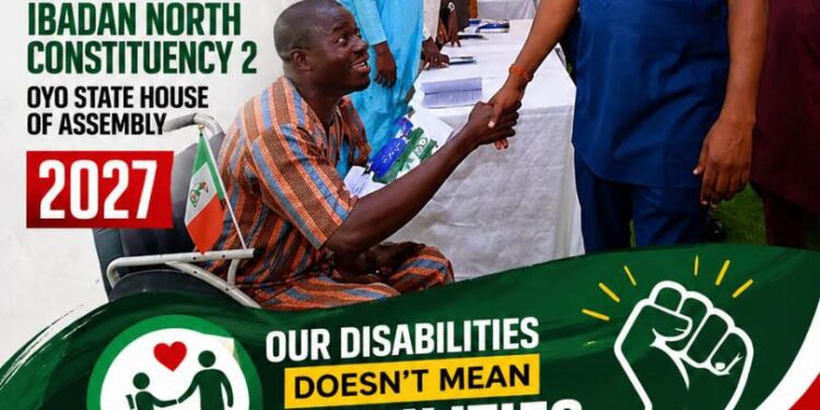 Breaking Barriers, Building Hope: Wasiu Nurudeen Adanla (Oba-Aro) Bold Bid Redefines Inclusive Politics in Ibadan North Il