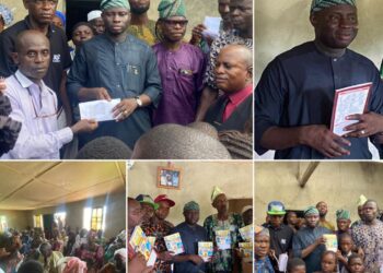 Lagelu Chairman, Hon. Kamorudeen Empowers 100 Motorcyclists, Reaffirms Party Dominance in Historic PDP Ward 13 Tour