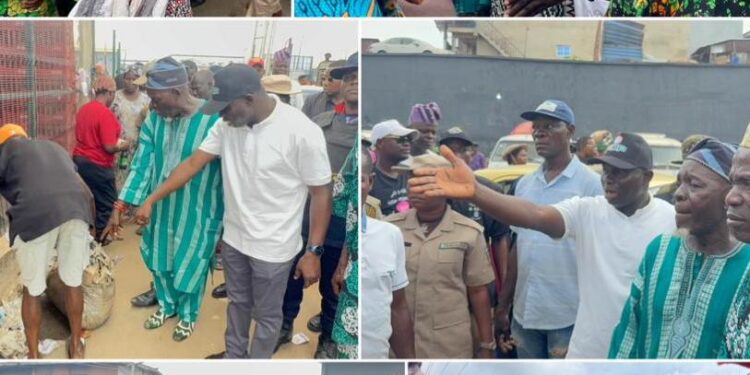 Lagelu Chairman, Kamorudeen Leads Massive Show of Force, Addresses Environmental Infractions in Key Areas