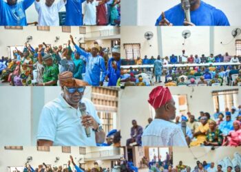 BREAKING: Bimbo Adekambi Declares Governorship Ambition at Oyo PDP Secretariat