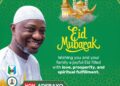*Hon Kazeem Adedeji Ojasowo Preaches Love, Unity, Peaceful Co-existence During Eid-el-Kabir Celebration*