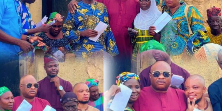 *Hon. Ajibi Kazeem Olaide Replicates Makinde’s Empowerment Model, Rolls Out Cash Empowerment to Party Faithfuls in Ibadan South East*