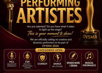 OYSMA 2026 OPENS CALL FOR PERFORMING ARTISTES