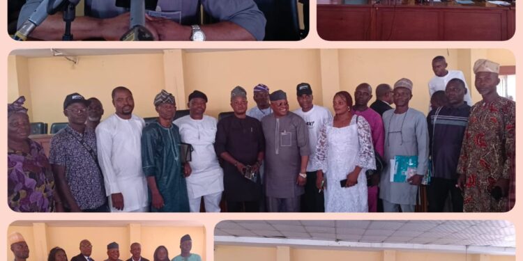 Photo News: Aleshinloye Reaffirms Fair Distribution of Jobs, Infrastructure in First 100 Days  …Assures continued performance despite funding constraints