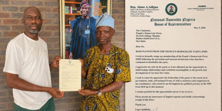 *JUST IN: Oyo Federal Lawmaker, Agboworin, Quits PDP*