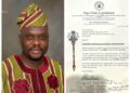 *Oyo Assembly Lawmaker, Waheed Akintayo “Ilumoka” Resigns From PDP • Requests Deletion of Personal Details From Party’s Membership Register*