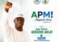 Ona-Ara Chairman, Temitope Kolapo GLORIOUS, Celebrates Bimbo Adekanmbi’s Emergence as Consensus Candidate