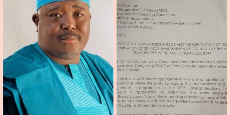 Breaking News: Sarafa Ali is now an Oba, OYO APC Concerned Youth’s petition National Screening committee
