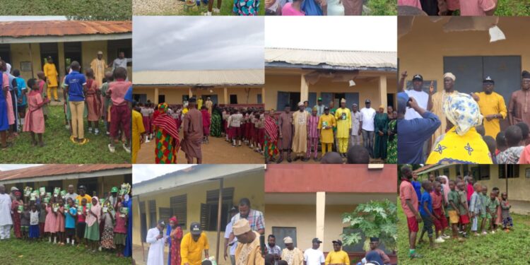 *KSA Brings Hope to Ido Schools, Donates Learning Materials, Orders Immediate Rehabilitation of Dilapidated Facilities*     ……Provides uniforms for needy pupils as humanitarian outreach excites communities