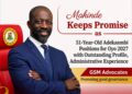 Makinde Keeps Promise as 51-Year-Old Adekanmbi Positions for Oyo 2027 with Outstanding Profile, Administrative Experience – GSM Advocates  