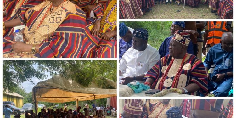 Lagelu Chairman, Hon. Kamorudeen Meets Igbo-Elerin Traditional Rulers, Pledges Action on Key Development Issues