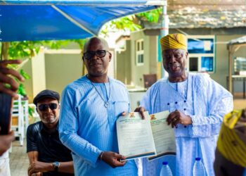 Oyo Babaloja General-in-Council Appoints Chief Jubril Dotun Sanusi as Patron