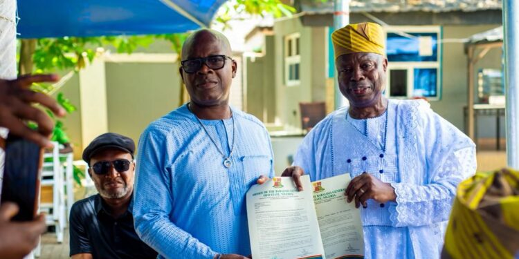 Oyo Babaloja General-in-Council Appoints Chief Jubril Dotun Sanusi as Patron