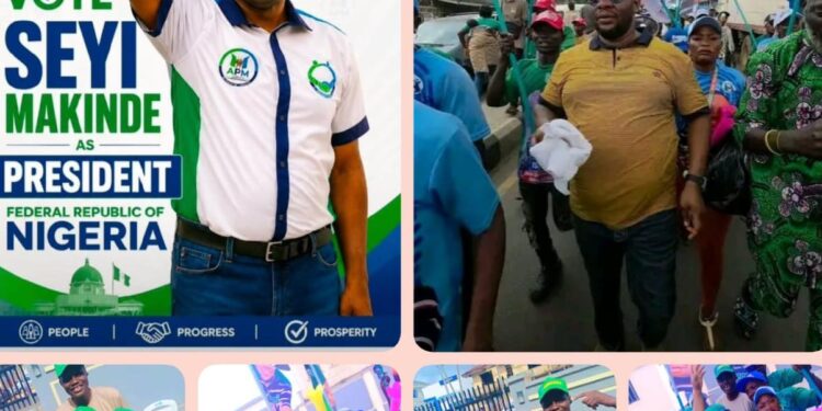 GLAMOROUS LADIES IBSWLG Rally Support for Seyi Makinde and Hon. Stephen Akintomide Fagbemi