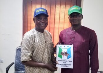 **Ido Constituency Assembly Hon Rafiu Omotosho Picks APM Nomination Form, Pledges Purposeful Representation And Grassroots-Driven Development**