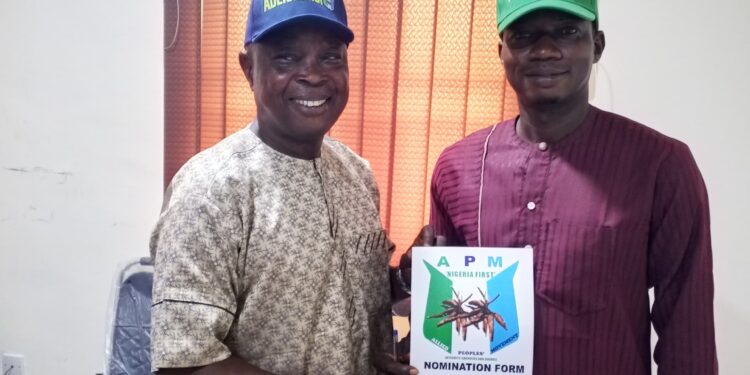 Hon Rafiu Omotosho, Ido Constituency Assembly, Obtains APM Nomination Form and Promises Results-Oriented Representation and Grassroots Development