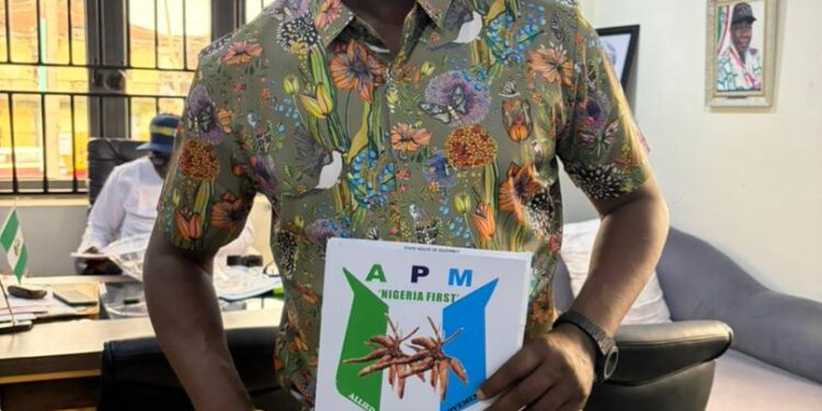 Ibadan North Constituency II: Hon. Adebayo Babajide Gabriel Vows To Sustain Grassroots Development After Picking APM Nomination Form