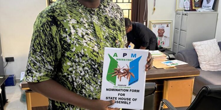 Breaking: Lagelu OYHA Consensus Candidate, Hon. Akintunde Emmanuel Picks APM Nomination Form