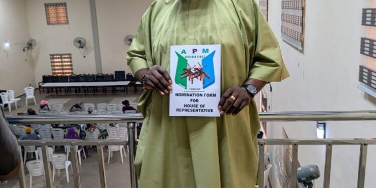 Just In: Hon. Abiodun Oni Secures APM House of Representatives Nomination Form Ahead of 2027 Elections