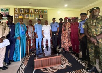 *Hon. Lateef Adebare Convenes Crucial Security Meeting with Security Agencies and Traditional Rulers in Ibarapa North LGA*
