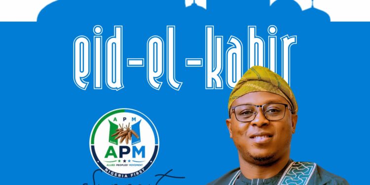 *Hon. Akorede Congratulates Muslims, Calls for Stronger Community Bond*