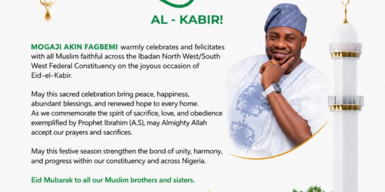 Eid Mubarak: Fagbemi Urges Peace, Congratulates Muslims on Eid-el-KabirEid