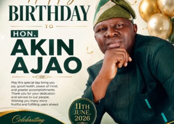 Oyo Commissioner, Hon. AbdulMajeed Olawale Jagaban Mogbonjubola Celebrates Hon. Akin Ajao on His Birthday