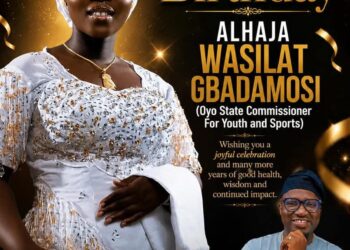 *Wale Canada Celebrates Wife, Oyo Youth and Sports Commissioner, Hon. Alhaja Wasilat Adegoke, on Her Birthday*