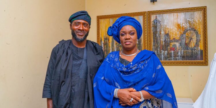 Birthday: Egbeda Council Chair, Sanda, felicitates Oyo First Lady