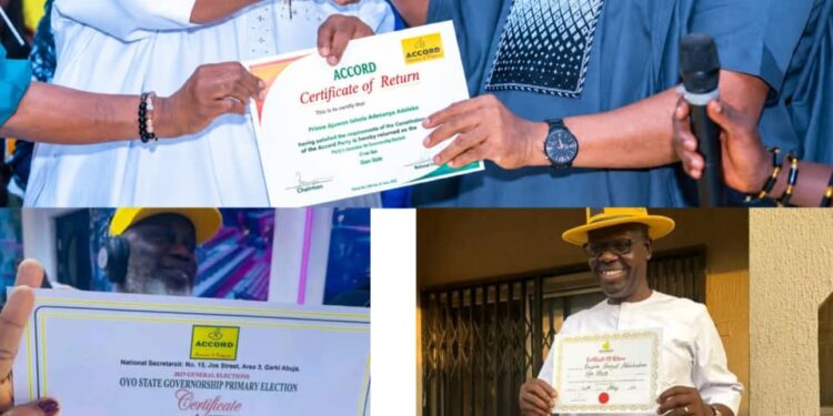 Accord Certificate Saga: Group Questions Oriyomi’s Academic Qualifications and Capacity to Govern Oyo